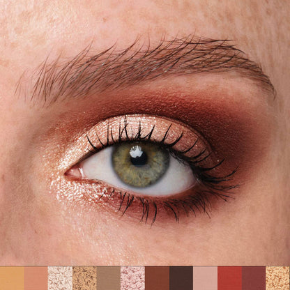 12-Shade Eyeshadow Palette Matte & Metallic