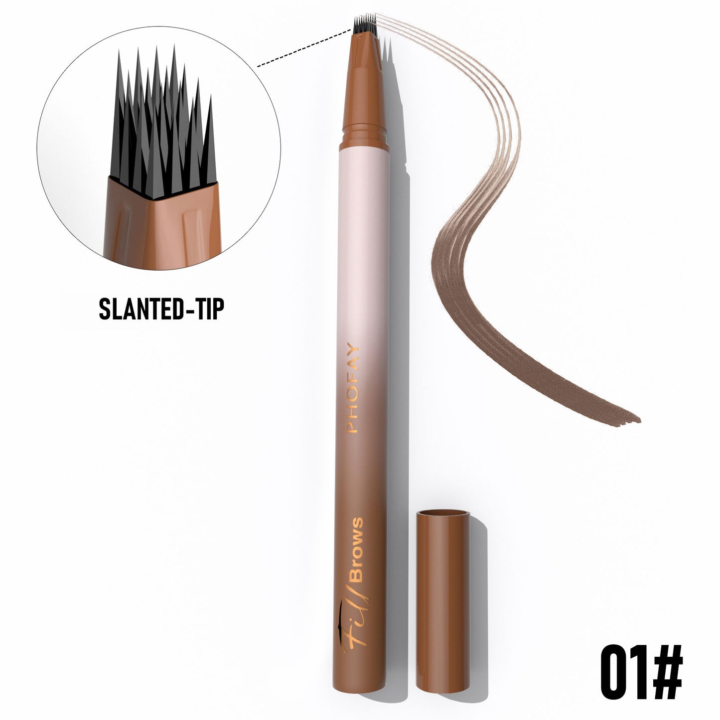 Waterproof Eyebrow Pencil | Micro-Brush Tip