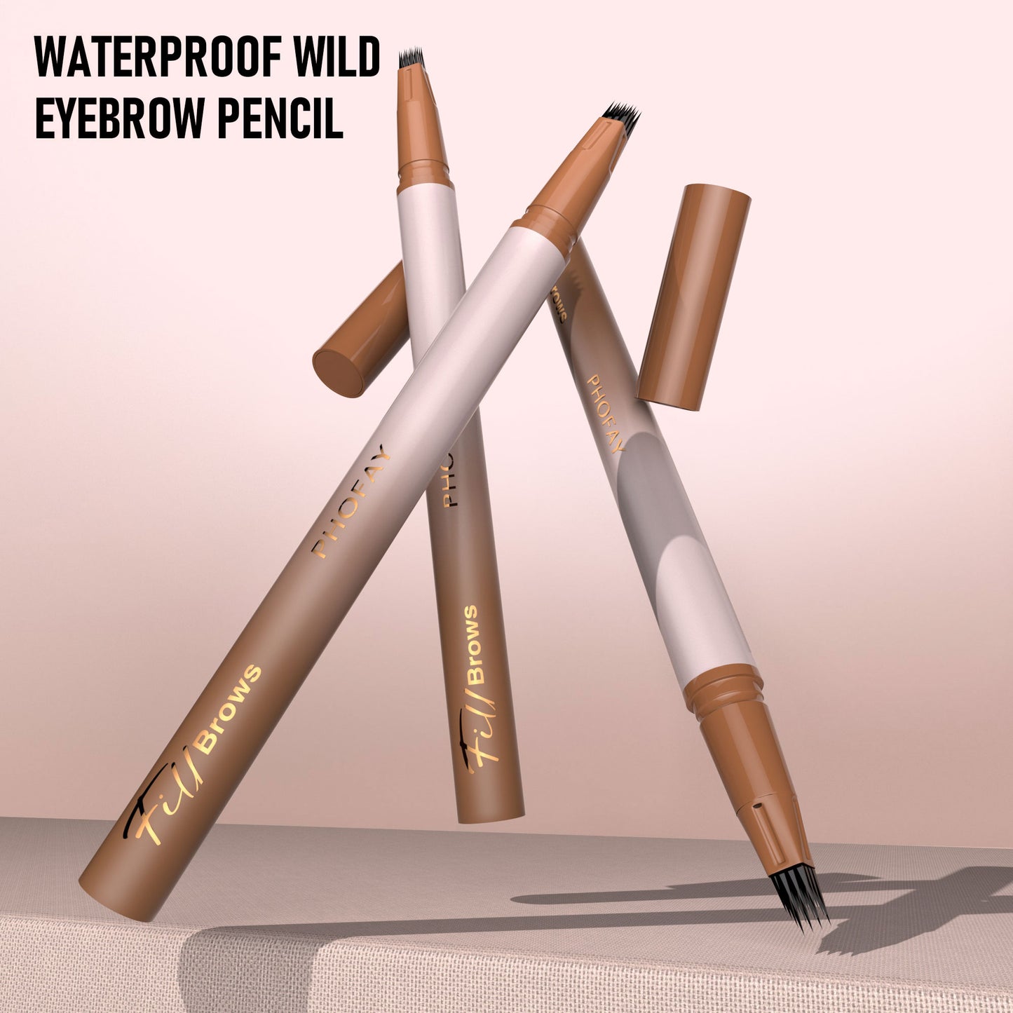Waterproof Eyebrow Pencil | Micro-Brush Tip