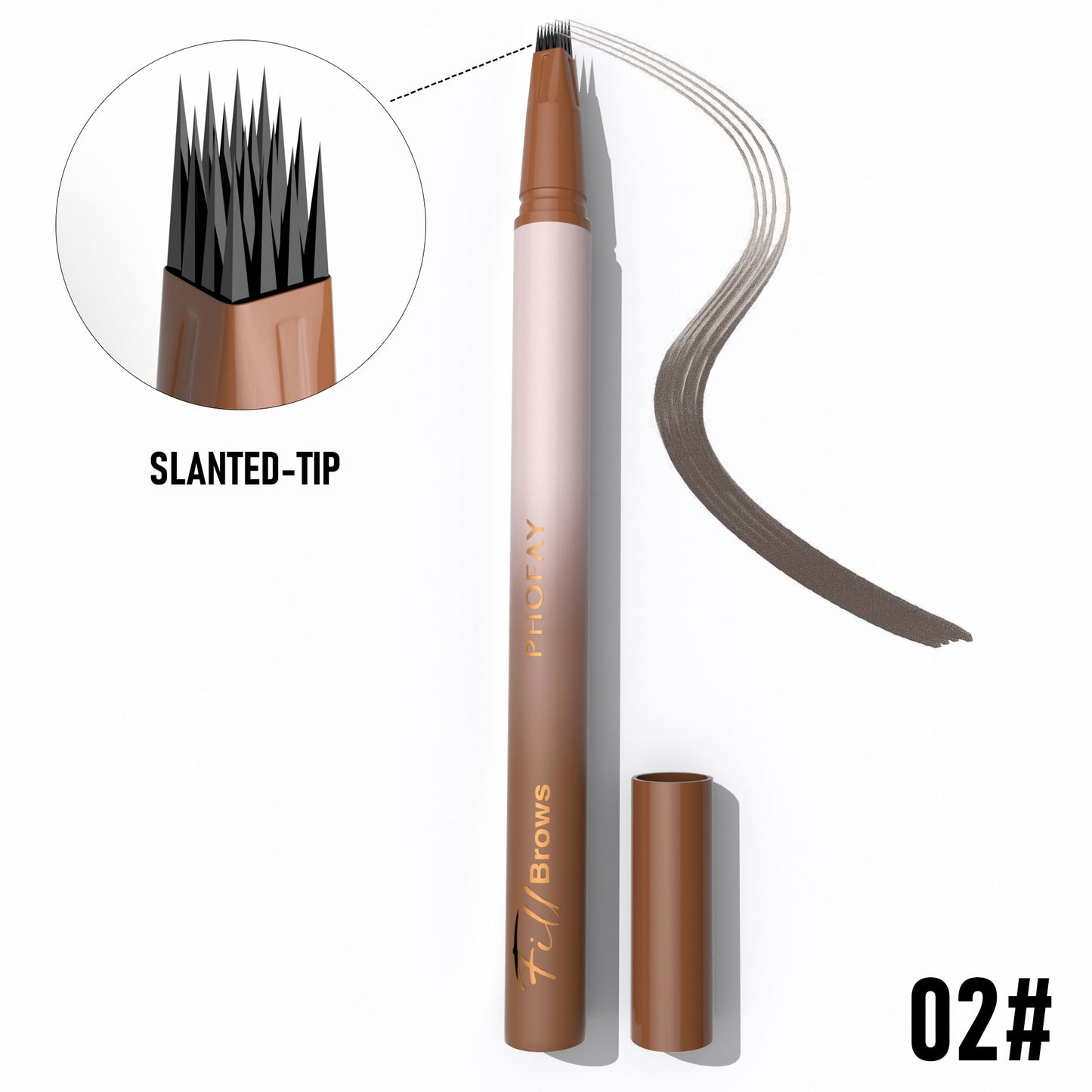 Waterproof Eyebrow Pencil | Micro-Brush Tip