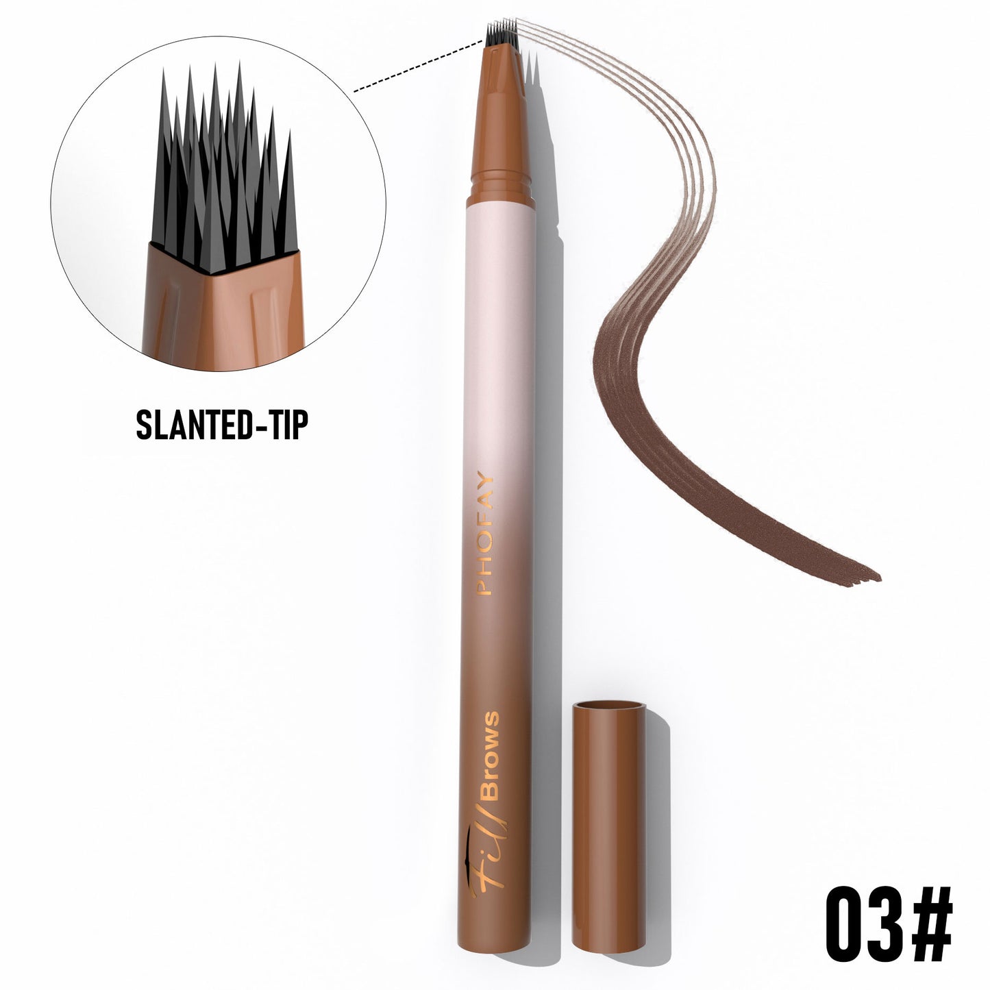 Waterproof Eyebrow Pencil | Micro-Brush Tip