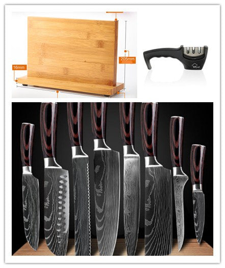 Professional Kitchen Knife Sets – Chef's, Japanese & Damascus Steel