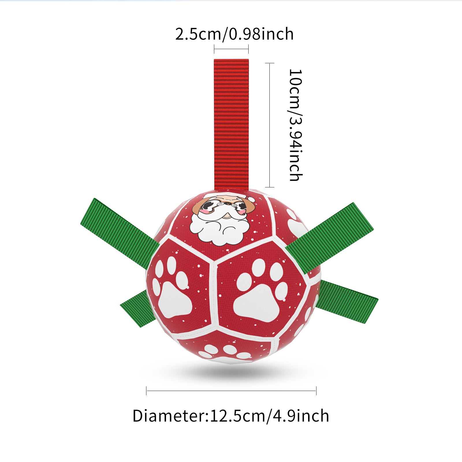 Interactive Dog Football Toy | PU Soccer Ball for Dogs
