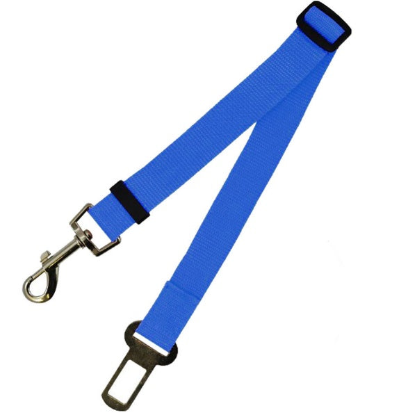 Pet Car Seat Belt Safety Lead | Adjustable Nylon Dog Travel Tether