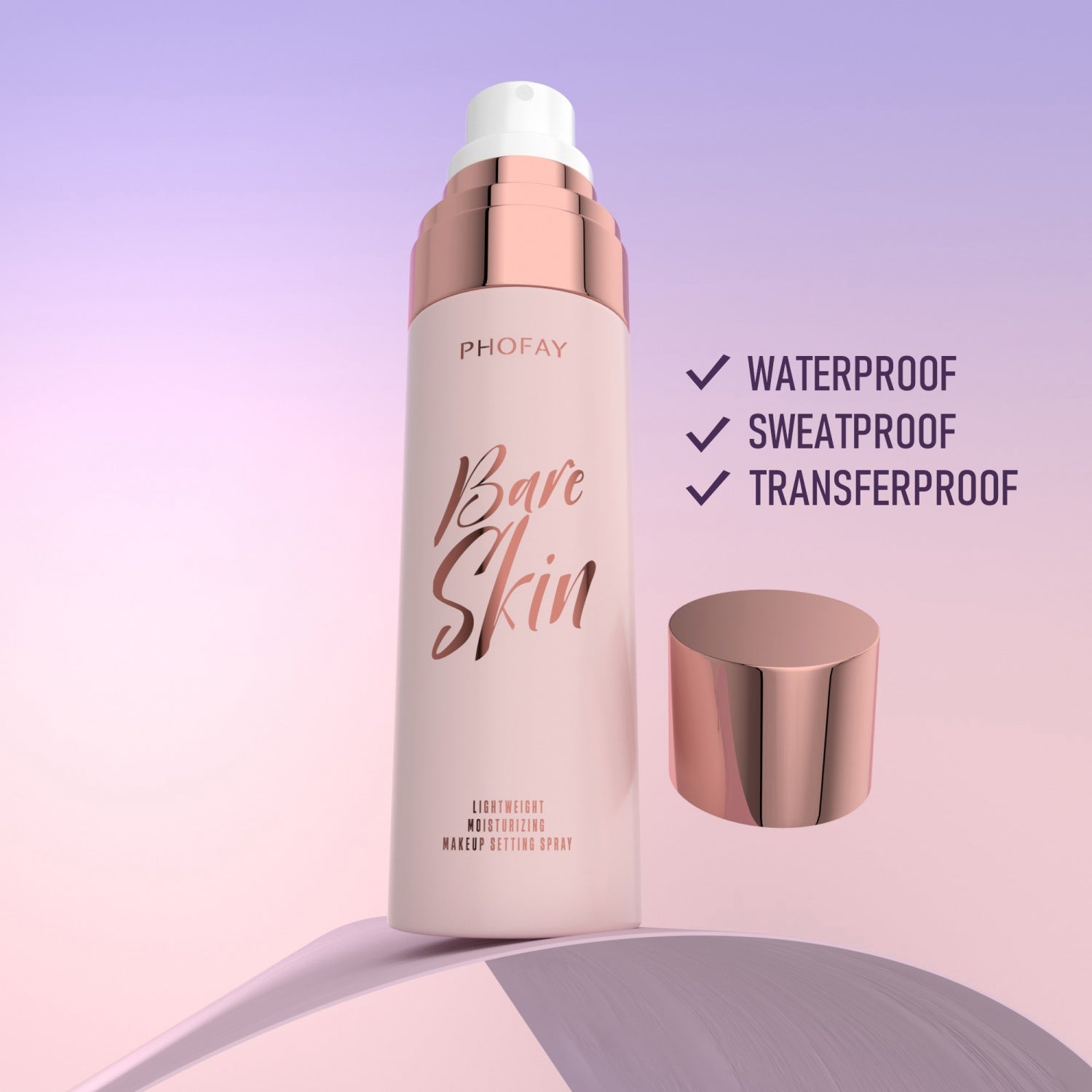 PHOFAY Moisturizing Makeup Setting Spray | 16Hr Wear
