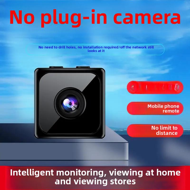 Cube Mini Smart Home Security Camera | 4K | Alexa & Google Compatible