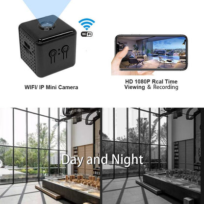 Cube Mini Smart Home Security Camera | 4K | Alexa & Google Compatible