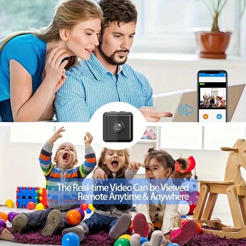 Cube Mini Smart Home Security Camera | 4K | Alexa & Google Compatible