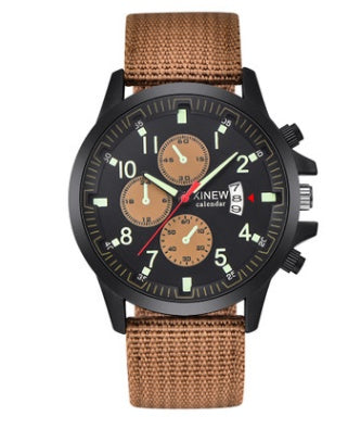 Military Sports Watch with Nylon Strap