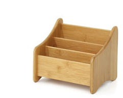Bamboo Desktop Storage Box | Multi-Purpose Desk Organiser | 3 Sizes