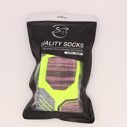 Men's Jacquard Outdoor Climbing Socks – Breathable Deodorant Winter Sports