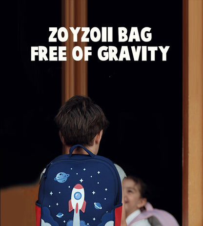 Toddler Cartoon Nursery Backpack – Machine Washable, Ages 2–6