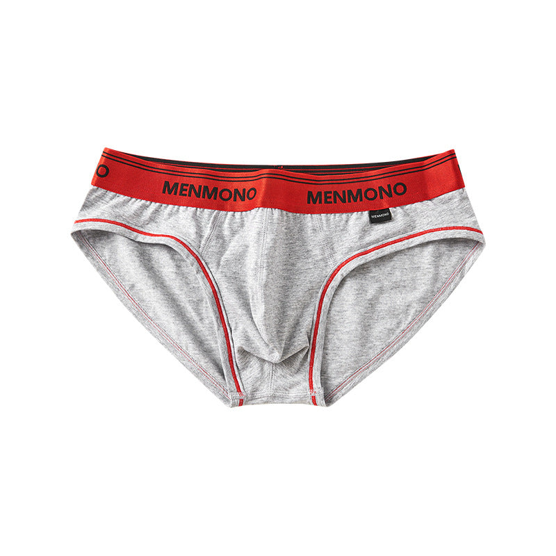 Men's Cotton Briefs – Low-Waist Two-Tone Underwear 9 Colour Combinations