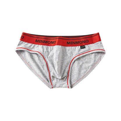 Men's Cotton Briefs – Low-Waist Two-Tone Underwear 9 Colour Combinations