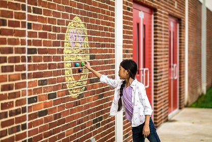 Sticky Wall Ball Stress Relief Toy - Glow Squish Ball for Kids and Adults