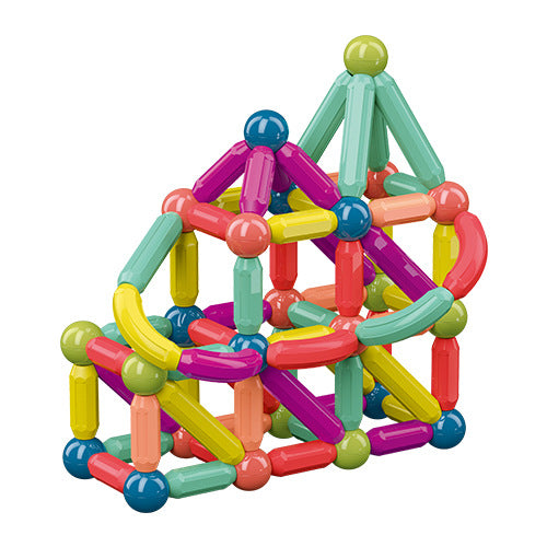 Magnetic Building Blocks Set - STEM Construction Toy for Kids