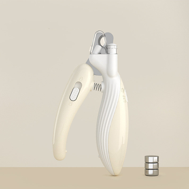 LED Pet Nail Clippers | Stainless Steel Claw Trimmer for Dogs & Cats