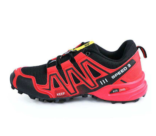 Men's Multicolour Outdoor Sneakers – Non-Slip, All-Season