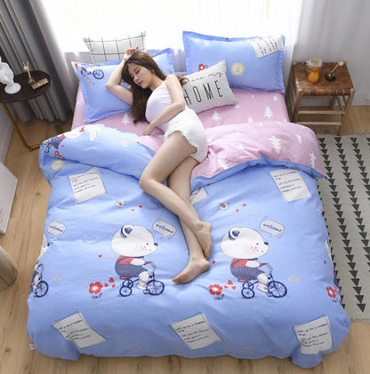 Reactive Print Twill Bedding Set | Single to Super King