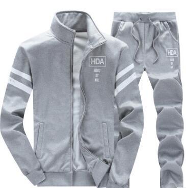 Men's Sweatshirt Jacket – Casual Top in Black, Grey & Navy, M–4XL