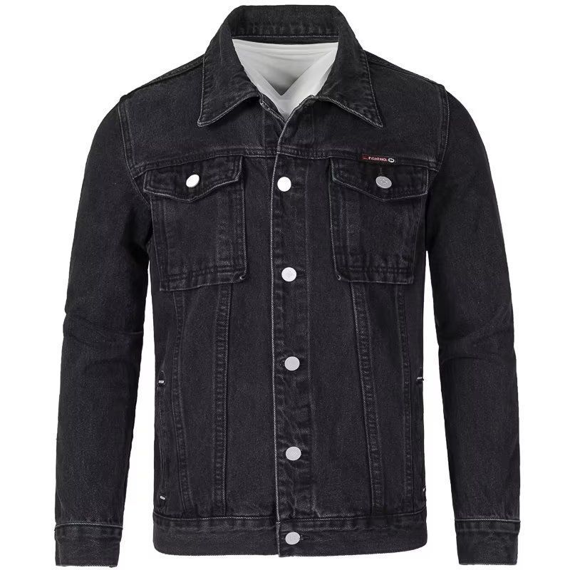 Men's Slim-Fit Denim Jacket | Cotton-Lined Casual Outerwear M–4XL