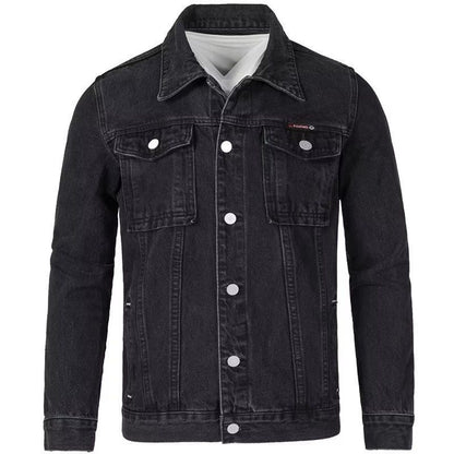 Men's Slim-Fit Denim Jacket | Cotton-Lined Casual Outerwear M–4XL