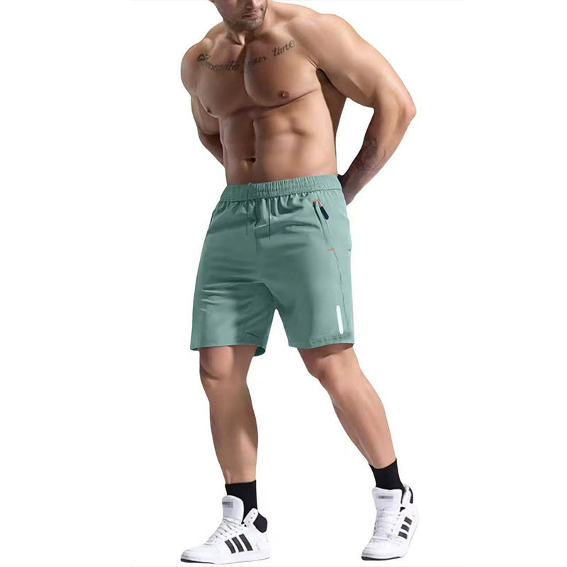 Men's Bamboo Blend Elastic Waist Sports Shorts
