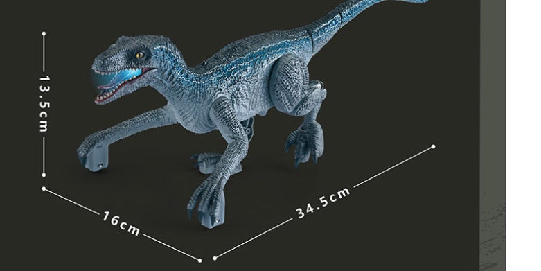 RC Remote Control Dinosaur Toy with Lights & Sound