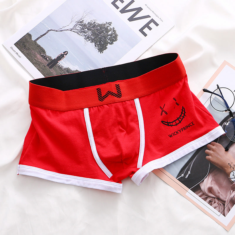 Men's Cotton Boxer Briefs – Breathable Mid-Waist Underwear