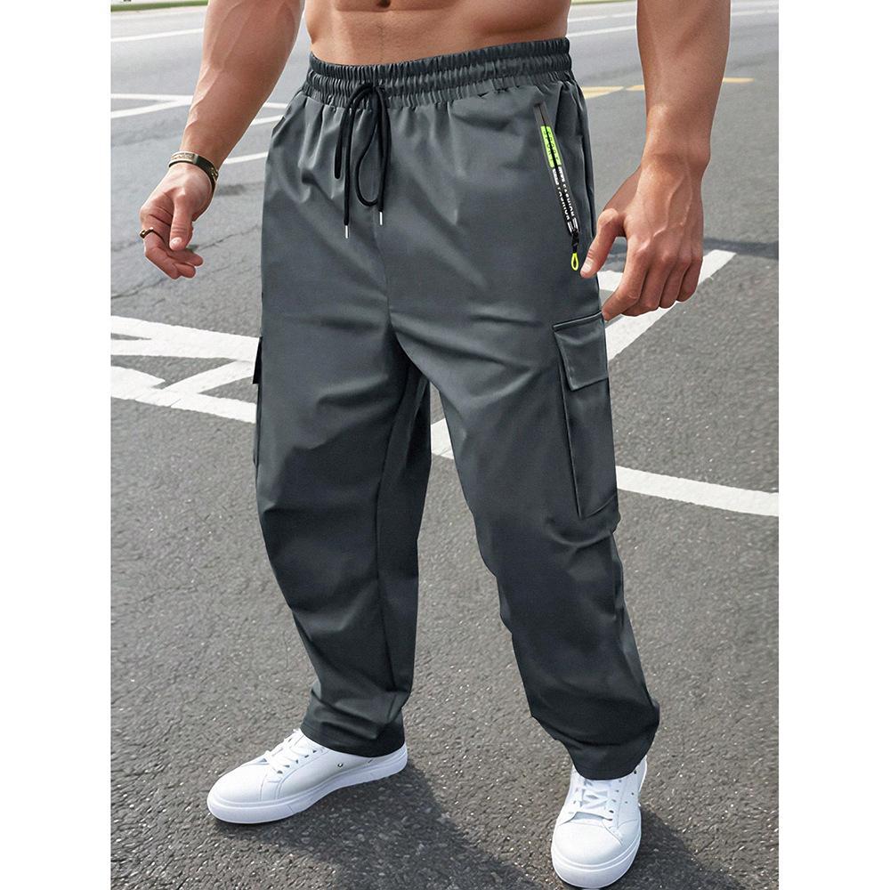 Men's Loose Fit Cargo Trousers | Large Pockets S-3XL