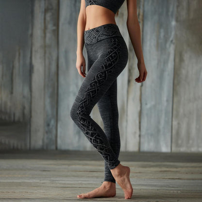 Women's 3D Digital Print Slim-Fit Yoga Pants | Warm | XS-6XL