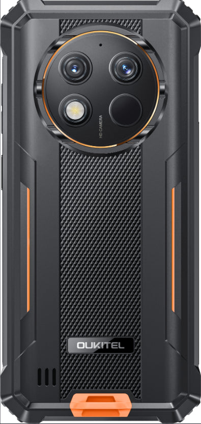 OUKITEL G1 Unlocked Smartphone | Rugged Mobile Phone in Grey, Green & Orange
