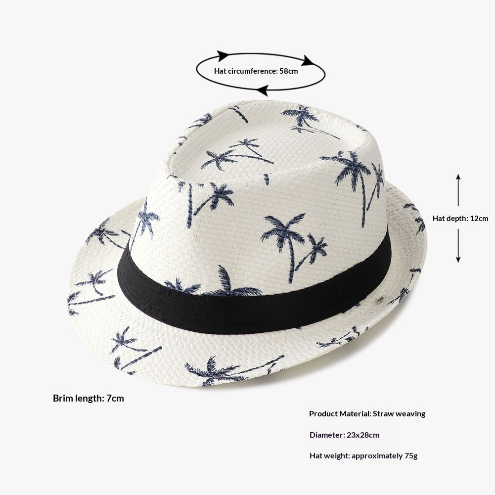 Women's Straw Flat-Top Sun Hat | Resort Panama Style – 18 Variants