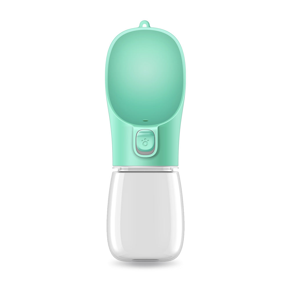 Portable Pet Water Bottle | Button-Press Dog & Cat Drinking Cup