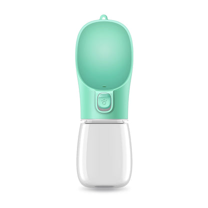 Portable Pet Water Bottle | Button-Press Dog & Cat Drinking Cup