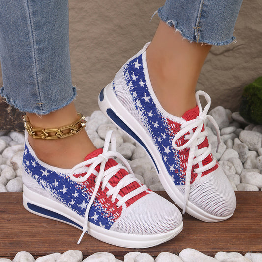 Women's Lightweight Mesh Running Shoes | Non-Slip Lace-Up