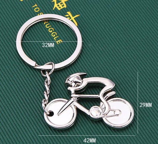 Mini Bicycle Zinc Alloy Keychain | Cycling Charm & Souvenir | JP Collections
