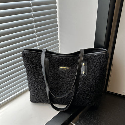 Women's Cotton Bucket Shoulder Bag | Retro Style | 5 Colours