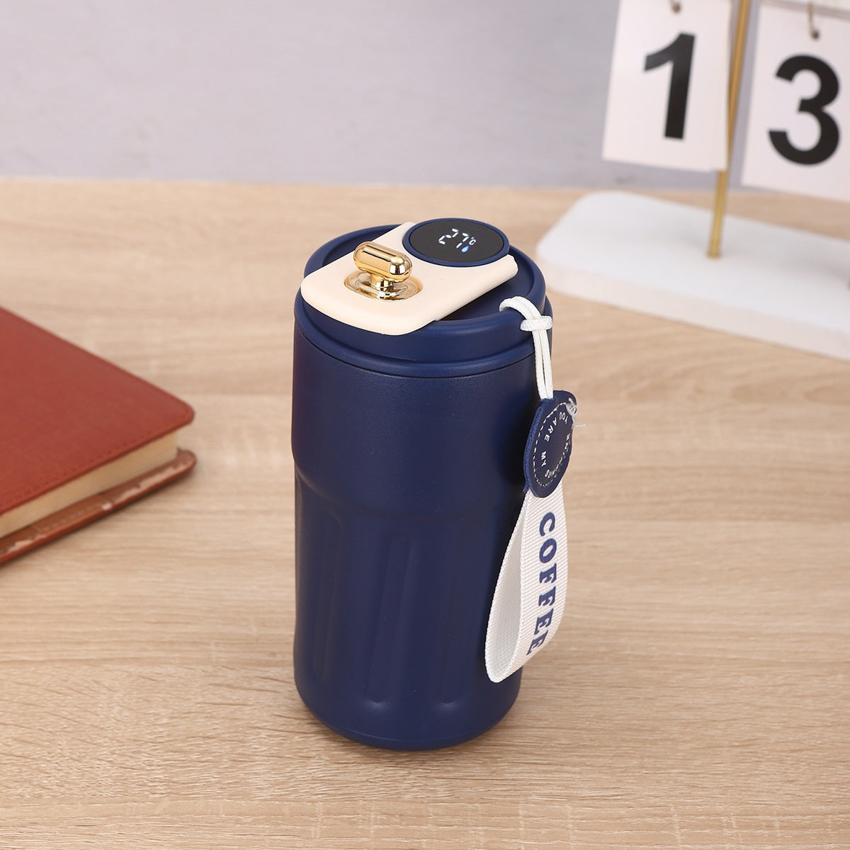 Smart Digital Insulated Tumbler — 316 Stainless Steel Vacuum Flask, 450ml