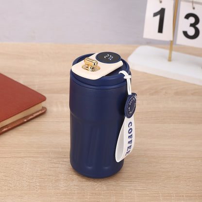Smart Digital Insulated Tumbler — 316 Stainless Steel Vacuum Flask, 450ml