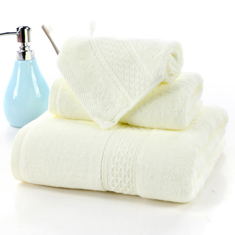 Long-Staple Cotton Towel Set | Absorbent Jacquard Towels | JParker