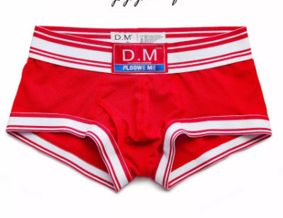 Men's Quick-Dry Striped Boxer Briefs