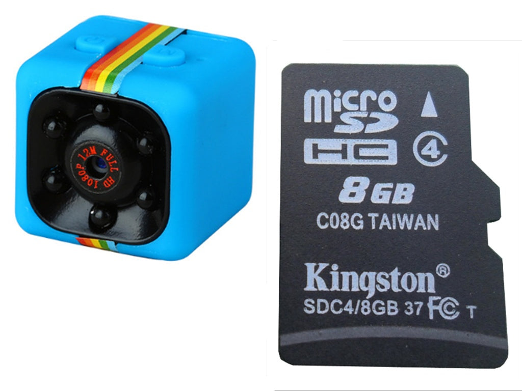 SQ11 Mini Hidden Camera — HD 1080P Night Vision with Motion Detection