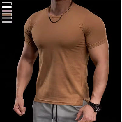 Men's High-Stretch Mesh Sports T-Shirt | Graphic Print | XXS–6XL