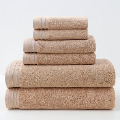 6-Piece 100% Cotton Bath Towel Set | Soft & Absorbent
