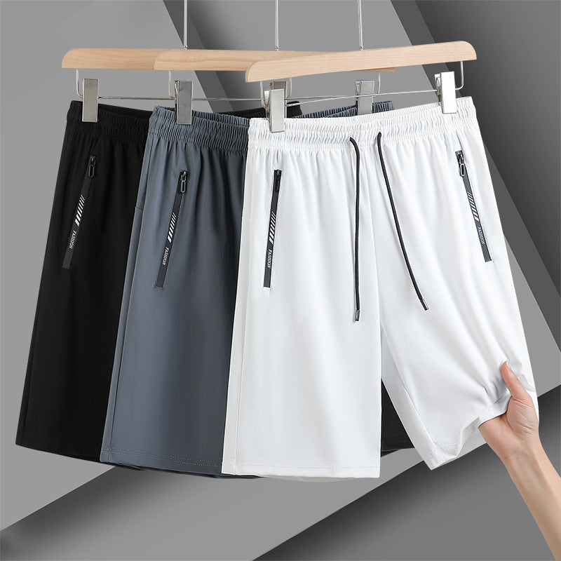 Men's Ice Silk Sports Shorts | Lightweight Gym Shorts M-6XL