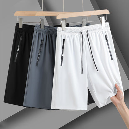 Men's Ice Silk Sports Shorts | Lightweight Gym Shorts M-6XL