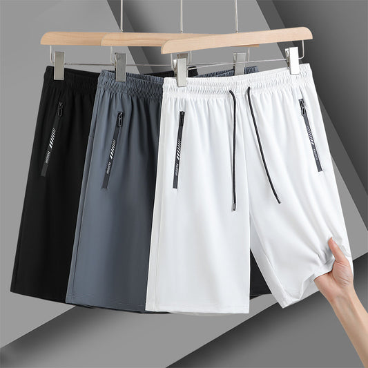 Men's Ice Silk Sports Shorts | Lightweight Gym Shorts M-6XL