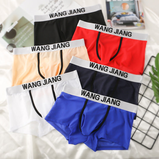 Men's Mesh Contoured Pouch Boxer Shorts | Breathable Nylon Underwear