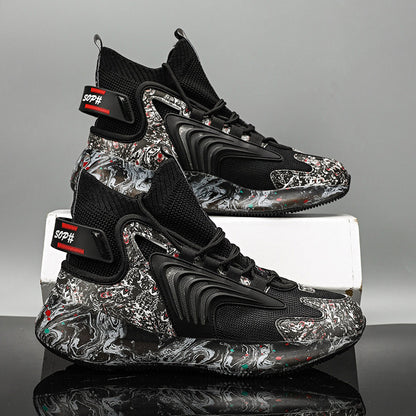Men's Premium Microfibre Sports Trainers – Wear-Resistant Casual Shoes